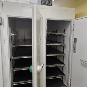 2 door Mortuary Solutions fridge