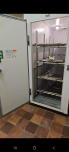 WJ Kenyon funeral fridge